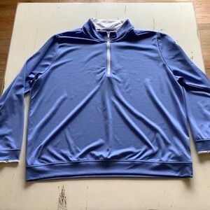 Men's ADIDAS 1/4 zip Golf Pullover shirt 3XL 2022 Collection